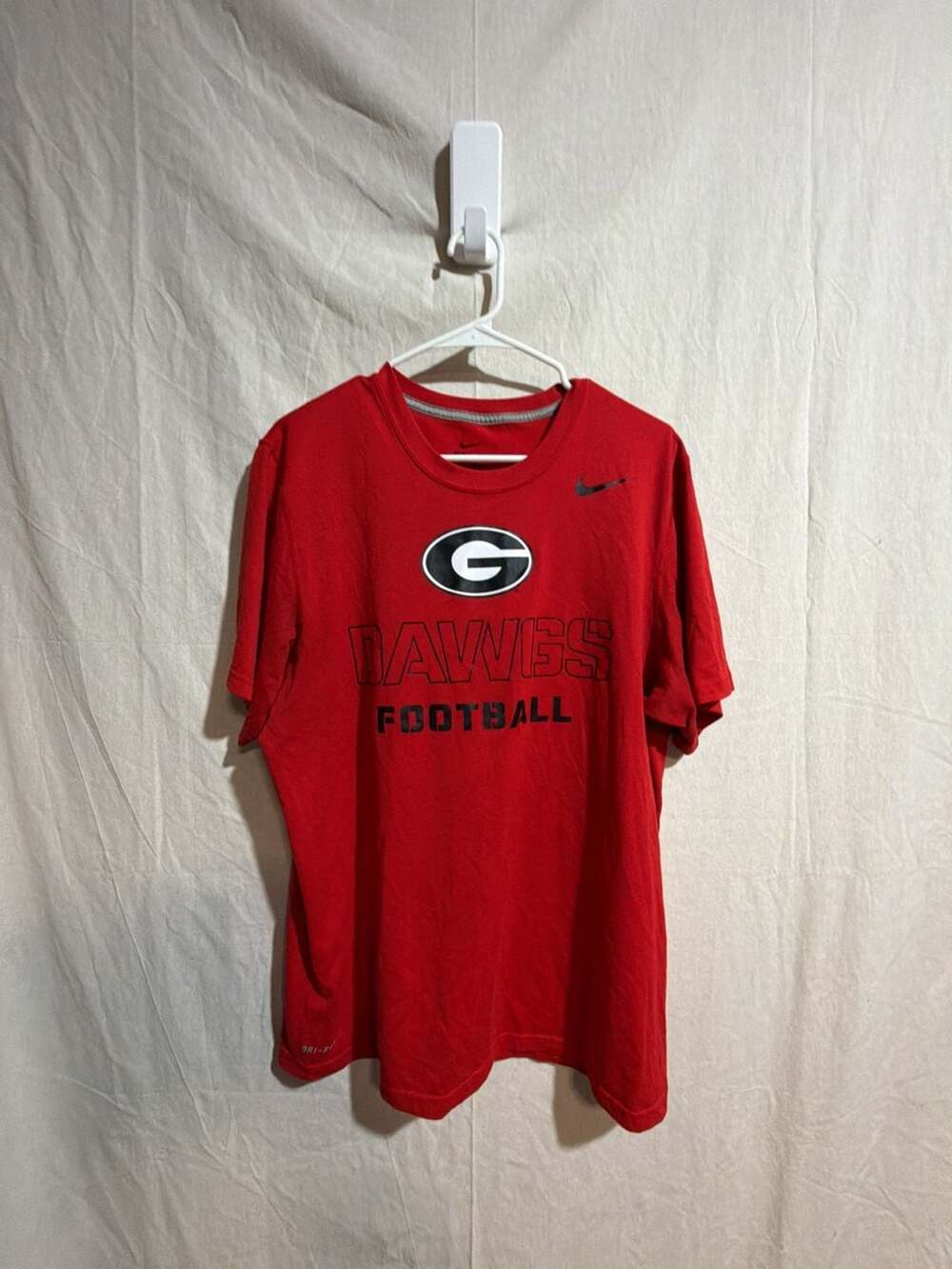 Nike Georgia Bulldogs UGA Football Dri-FIT Graphic T-Shirt